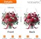 5D Rose Diamond Art Hanging Kit for Adults, Double‑Sided Special Shaped Diamond Window Pendant Ornament for Mother’s Day/Valentine’s Day
